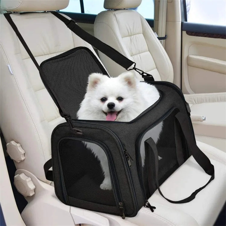 Airline Approved Dog Carrier Backpack Soft Side Pet Travel Bag for Small Dogs And Cats Lightweight Portable Cat Transport for Ou